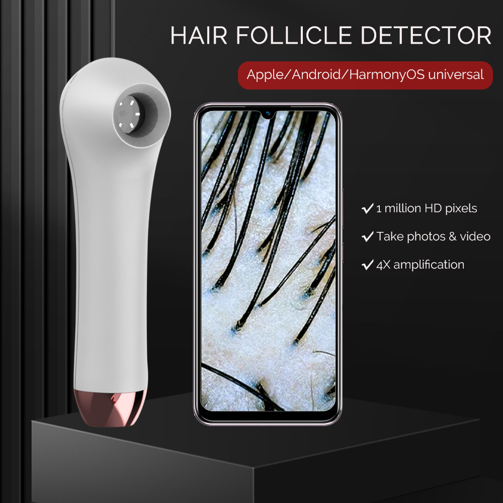 Hair Porosity Test - Dermatoscopio multifunción para el cuero cabelludo,
