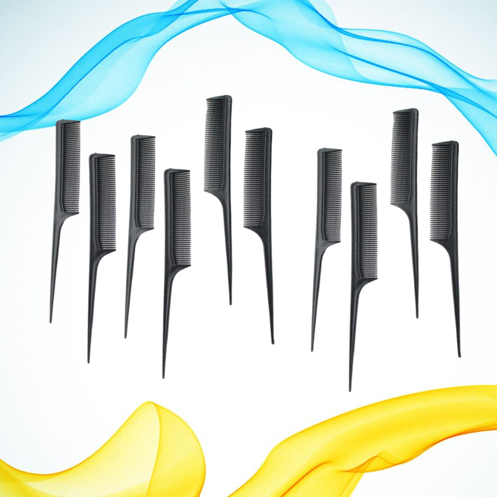 Hair Care In Salon - Juego de 10 Peines Profesionales para