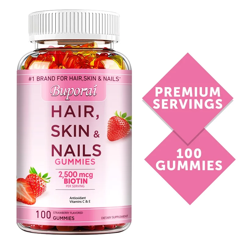 Hair Care Gummies - Gomitas para el cabello, la piel