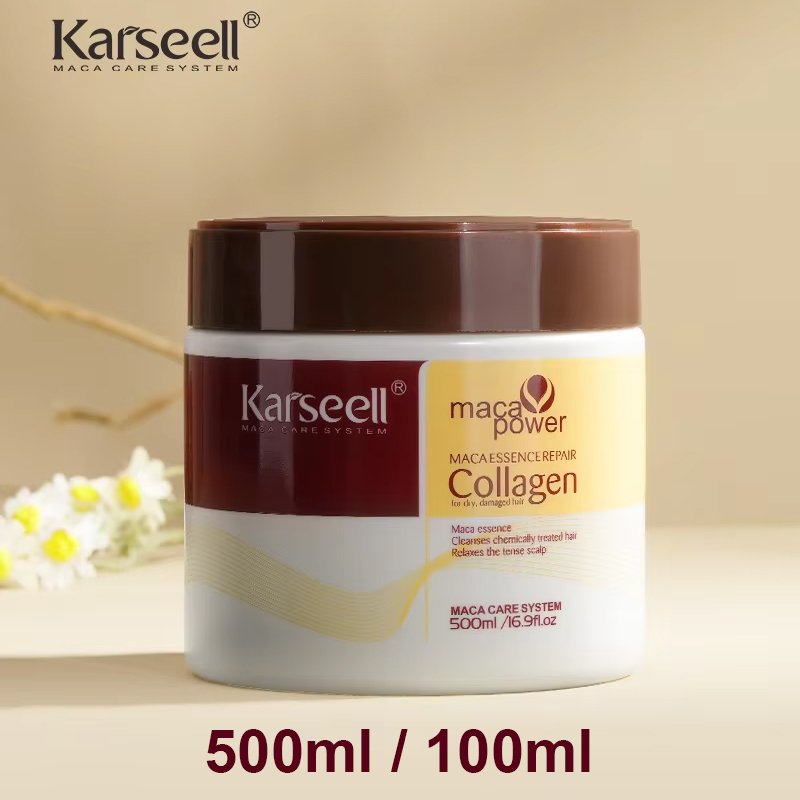Hair Care Gisou - Karseell-tratamiento capilar de colágeno, reparación profunda,