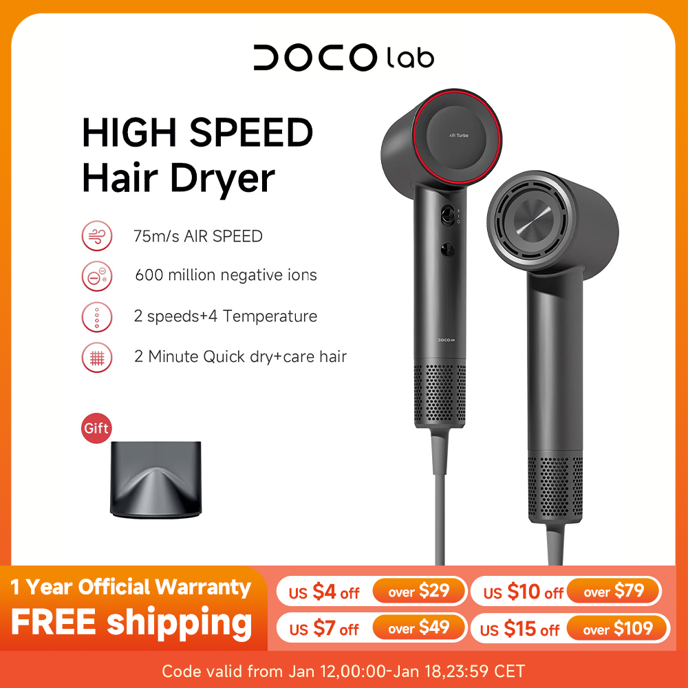 Hair Care Lab - Secador de Pelo DOCO de Alta