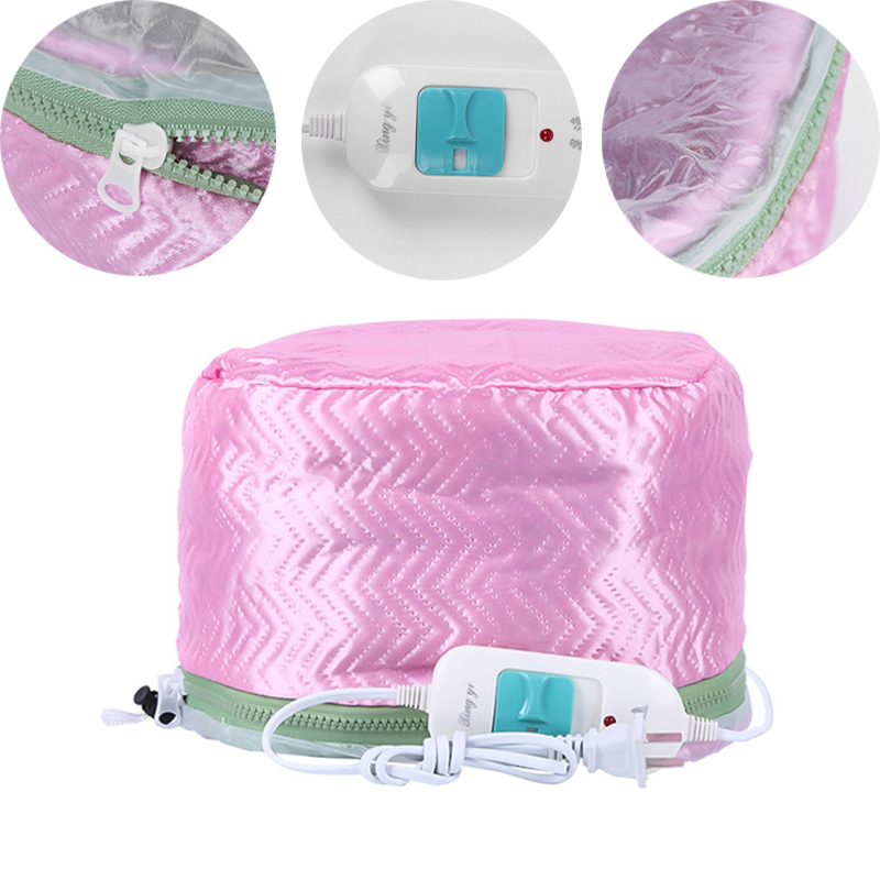 Hair Care In Salon - Gorro térmico eléctrico ajustable de PU+PVC