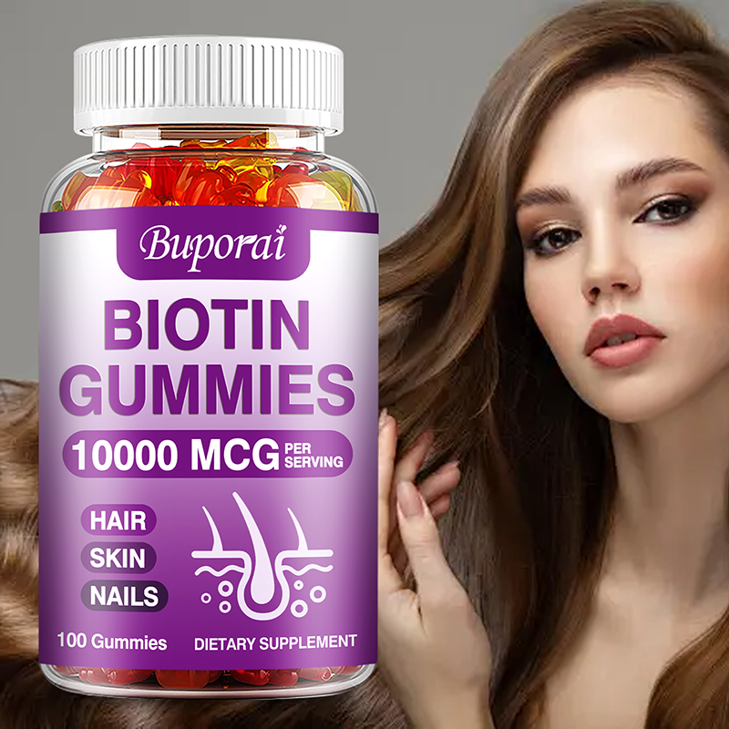 Hair Care Gummies - Gomitas de Biotina 10000mcg para el