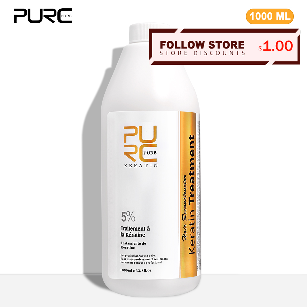 Hair Care In Salon - PURC-tratamiento alisador de queratina 5%, eliminación