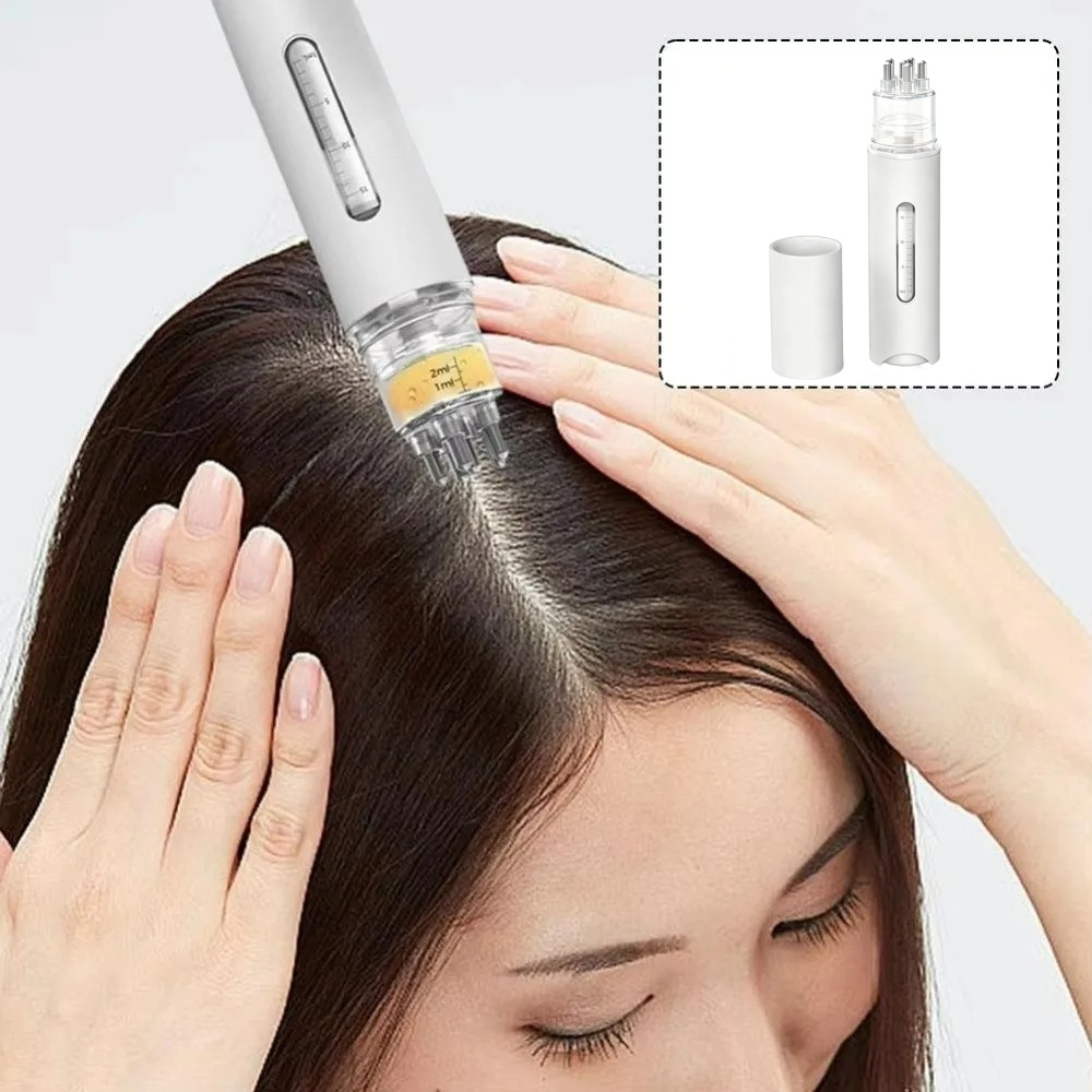 Hair Care Guide - Aplicador de Aceite Capilar, Peine Masajeador