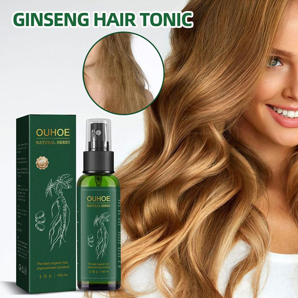 Hair Care Products - OUHOE-Esencia de Ginseng para el cabello,