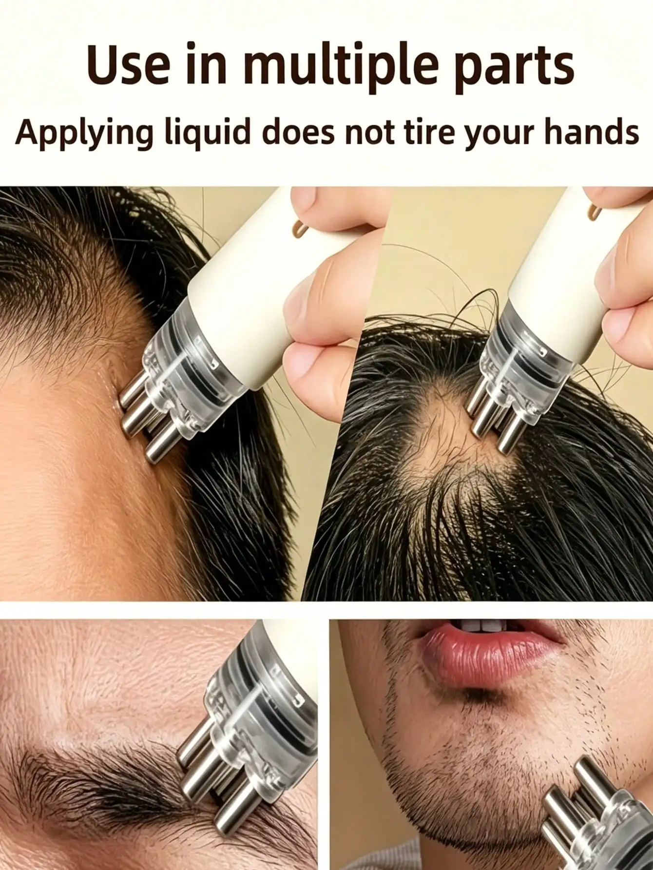 Hair Care Guide - Aplicador de suero para el crecimiento