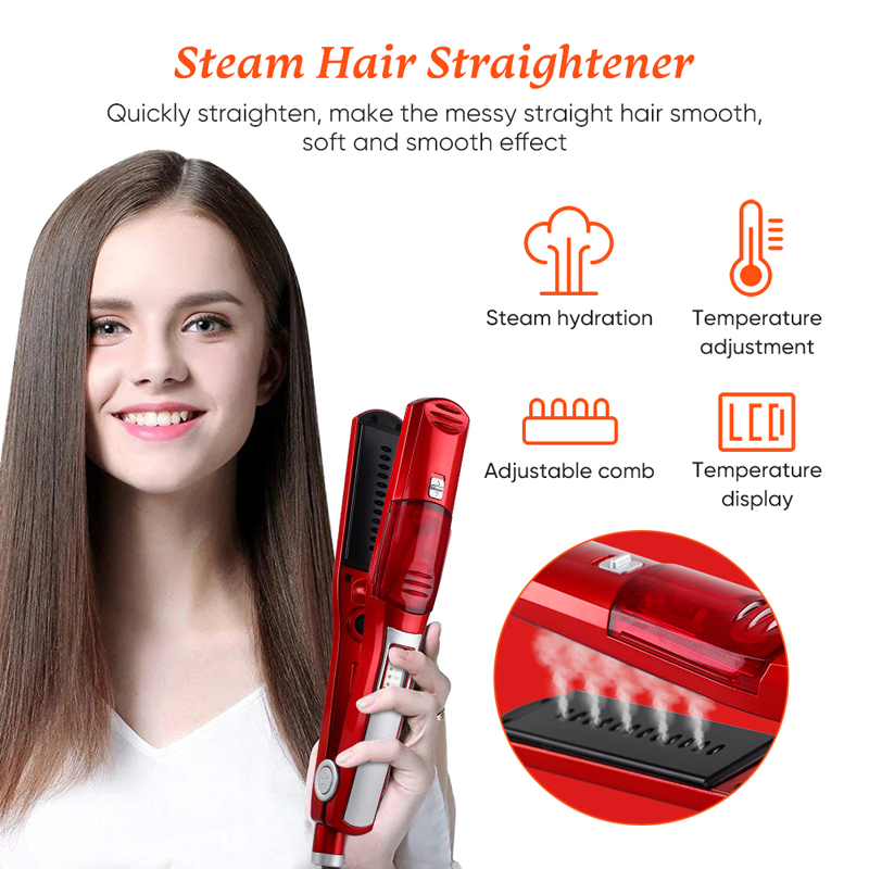 Plancha de pelo hidratante tra - Hair Care Order reseña y precio