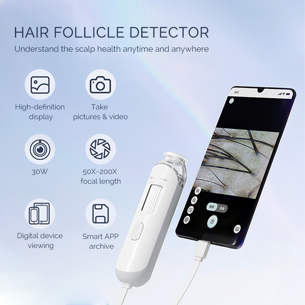 Dermatoscopio Visual Detector  - Hair Porosity Test reseña y precio