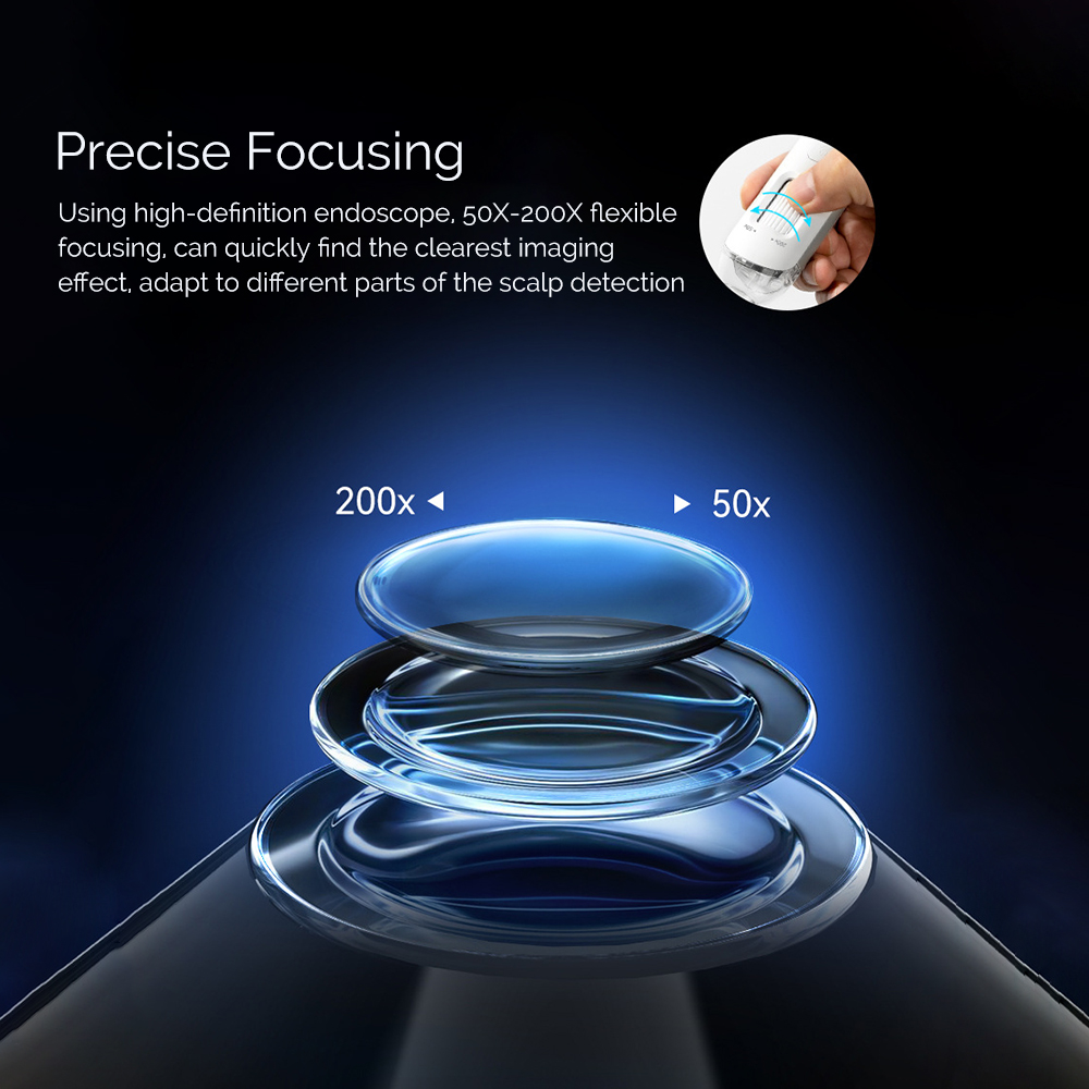 Dermatoscopio Visual Detector  - Hair Porosity Test reseña y precio