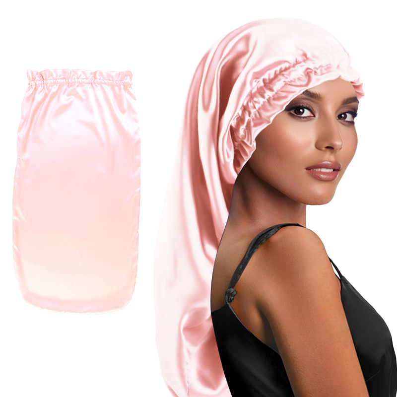 Nuevo Gorro largo de satén par - Hair Care Long Hair reseña y precio