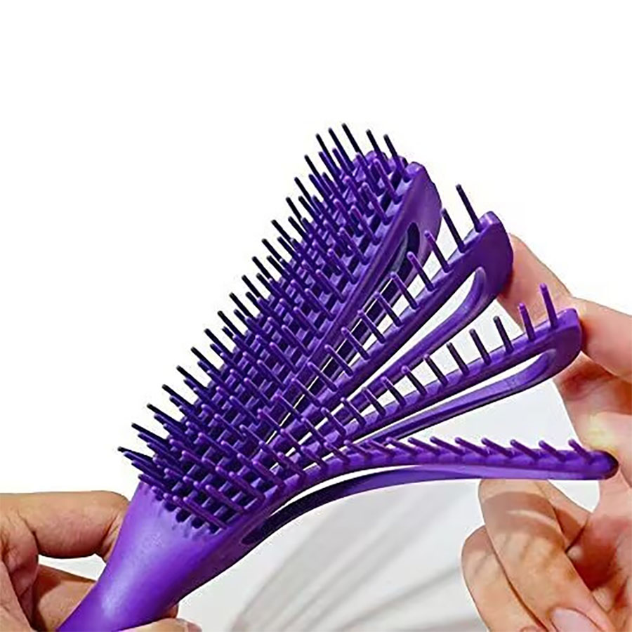 Peine de masaje capilar con 8  - Hair Care Guide reseña y precio