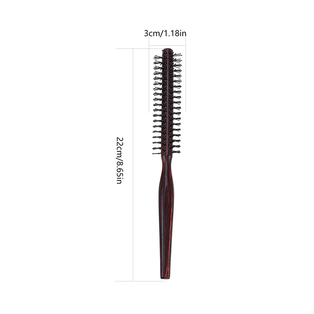 Cepillo redondo de madera para - Hair Care In Salon reseña y precio