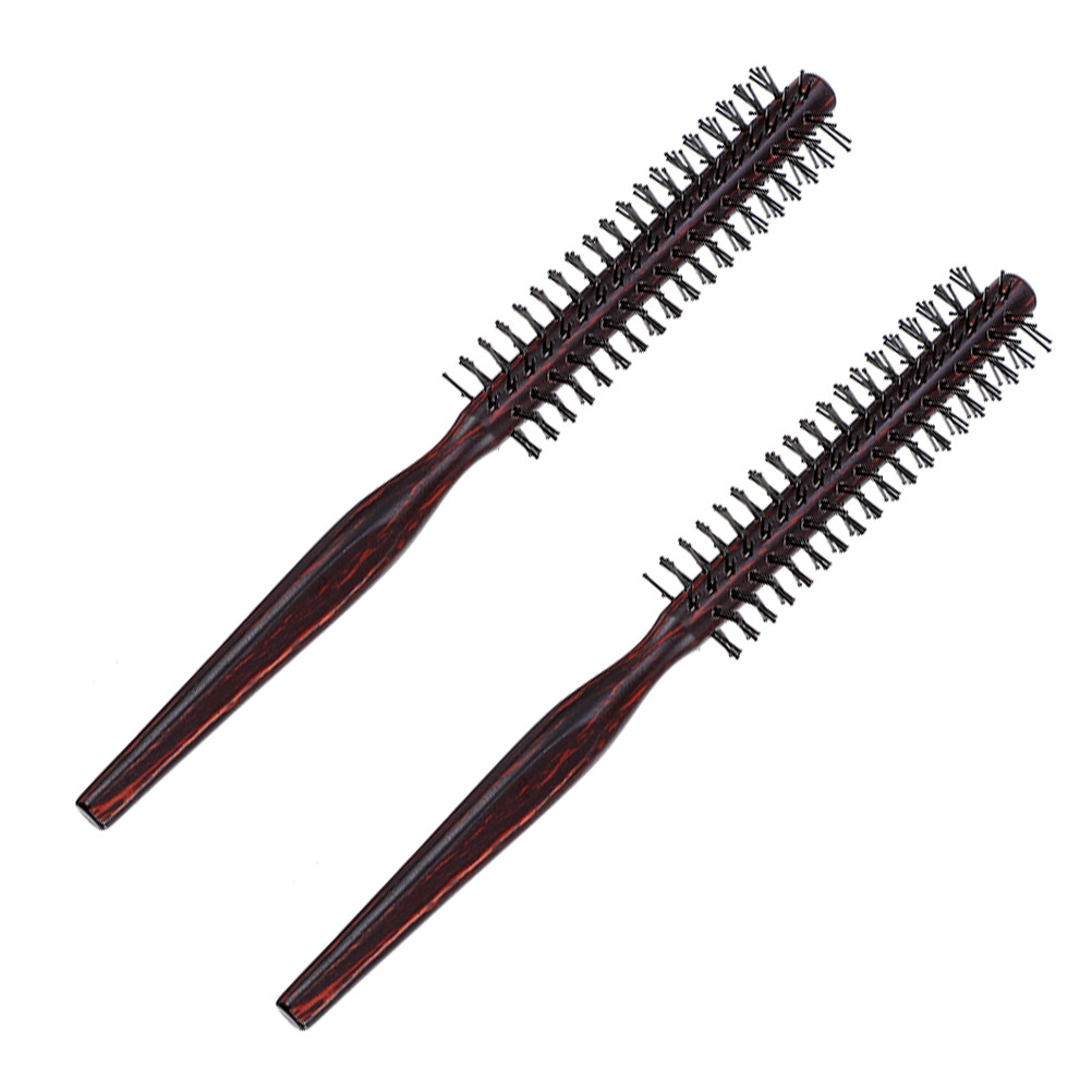 Cepillo redondo de madera para - Hair Care In Salon reseña y precio