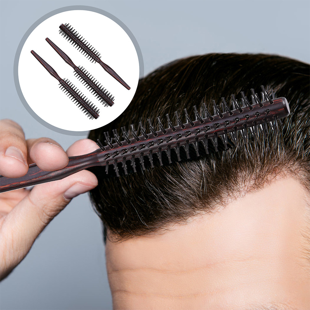 Cepillo redondo de madera para - Hair Care In Salon reseña y precio