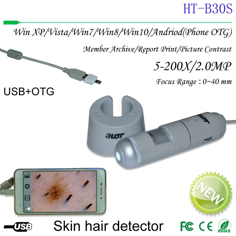 Microscopio Portátil para Cabe - Hair Porosity Test reseña y precio