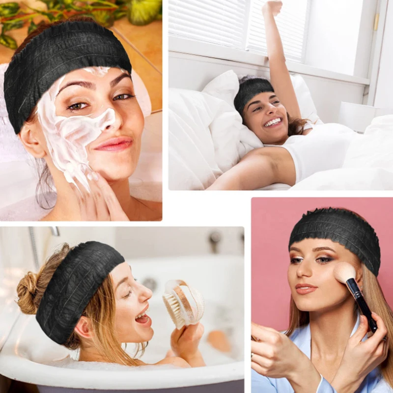 100 Uds. Diademas desechables  - Hair Care Journey reseña y precio