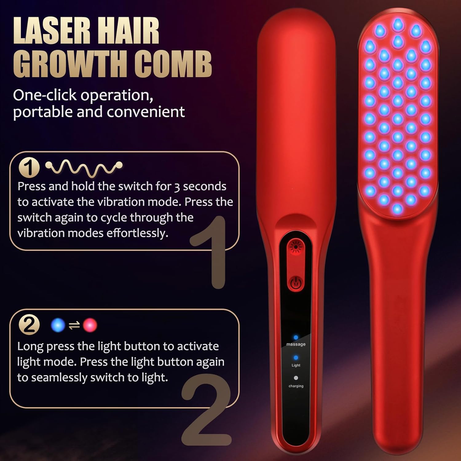 Peine Láser para el Crecimient - Hair Care Elseve reseña y precio