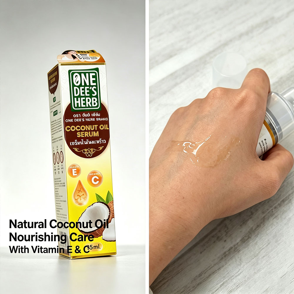 Suero de aceite de coco con hi - Hair Care Thailand reseña y precio