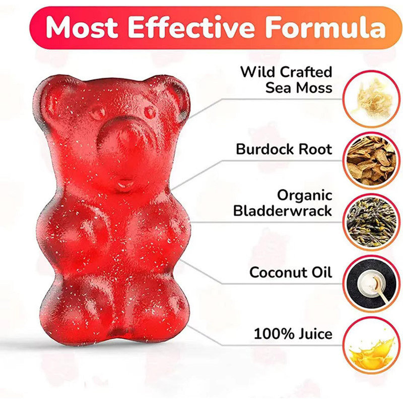 Gomitas de Musgo Marino: Refue - Hair Care Gummies reseña y precio