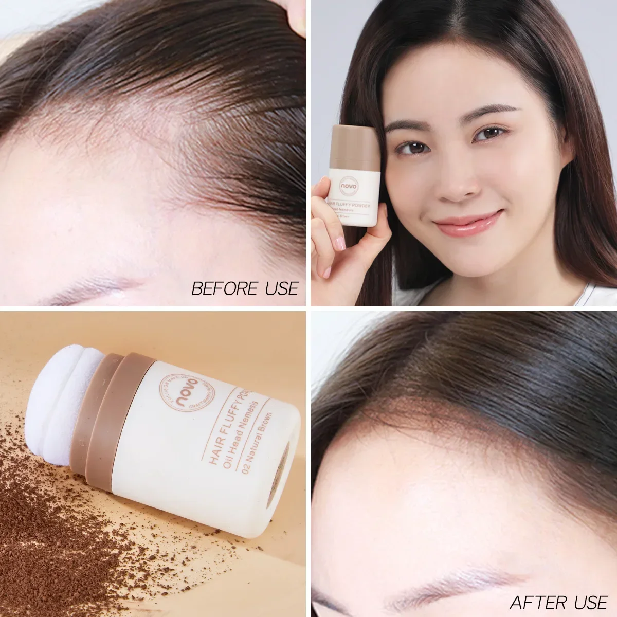 Novo Hair Pluffy Powder - Cont - Hair Care Products reseña y precio