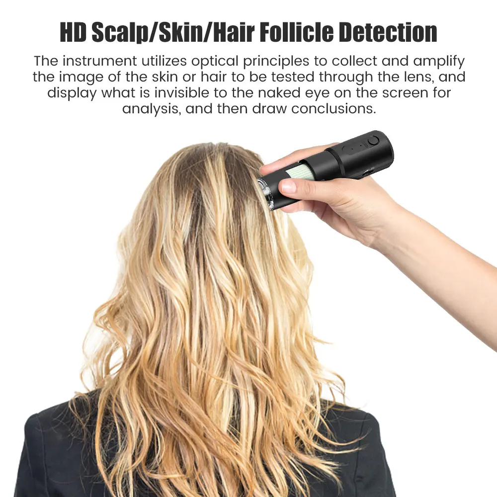 Dermatoscopio inalámbrico, máq - Hair Porosity Test reseña y precio
