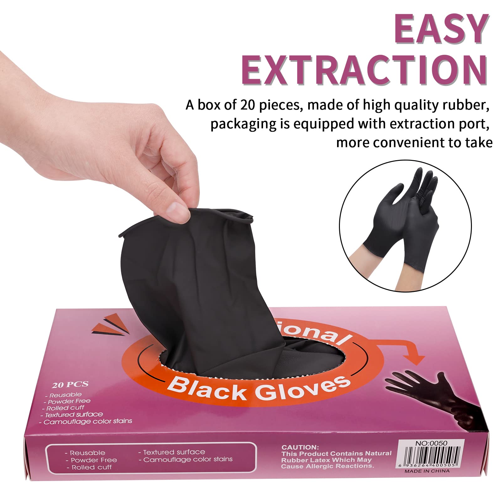 Guantes de goma profesionales  - Hair Care Guide reseña y precio