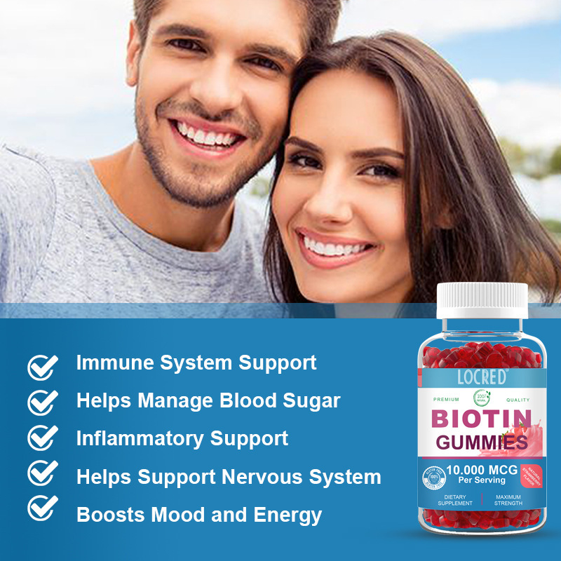 Gomitas de biotina para el cre - Hair Care Gummies reseña y precio