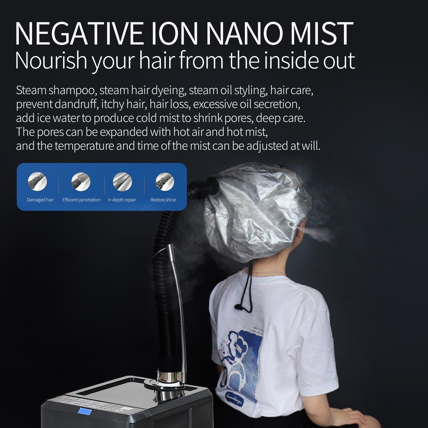 Máquina Profesional de Vaporiz - Hair Care In Salon reseña y precio