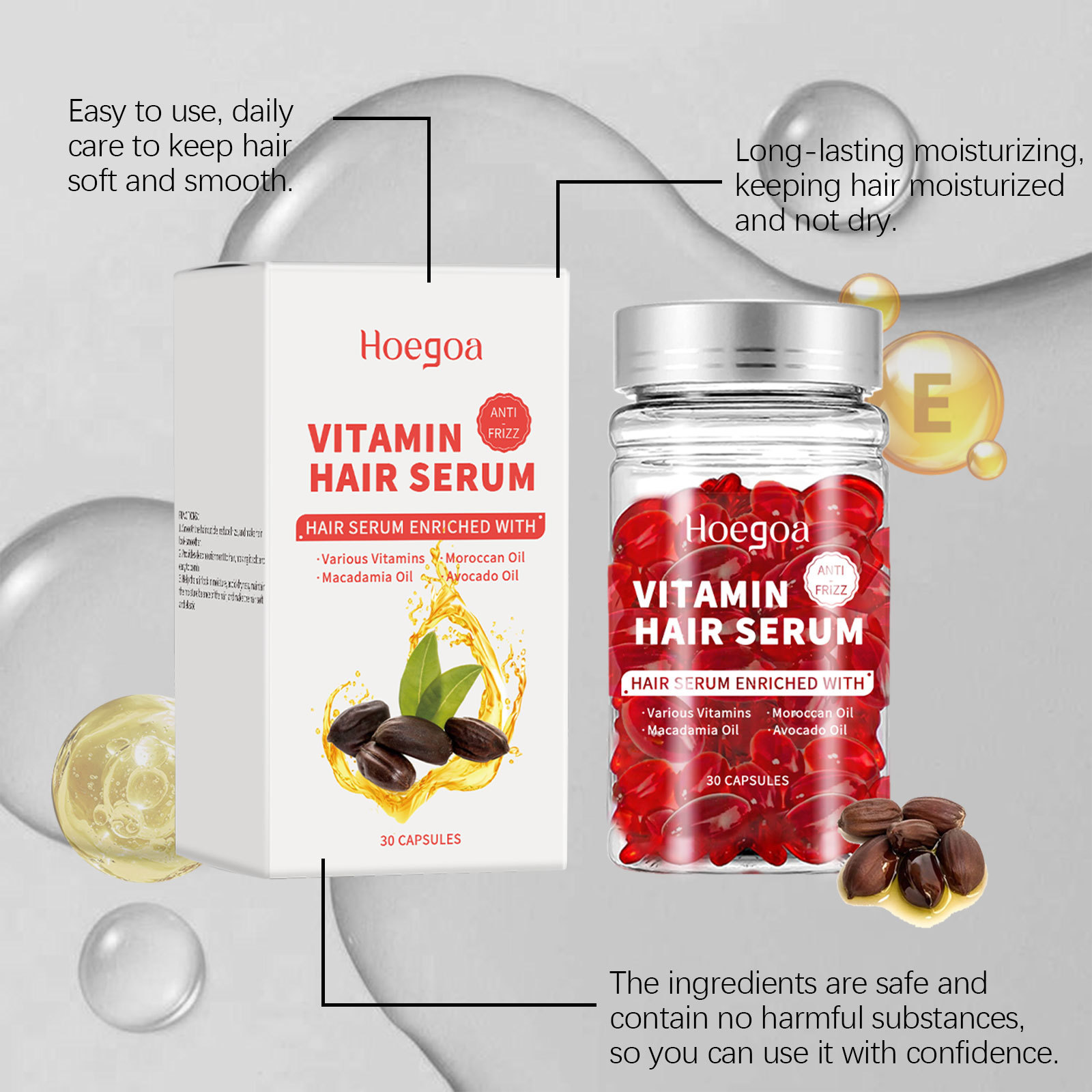 Cápsulas de suero para el cuid - Hair Care Products reseña y precio