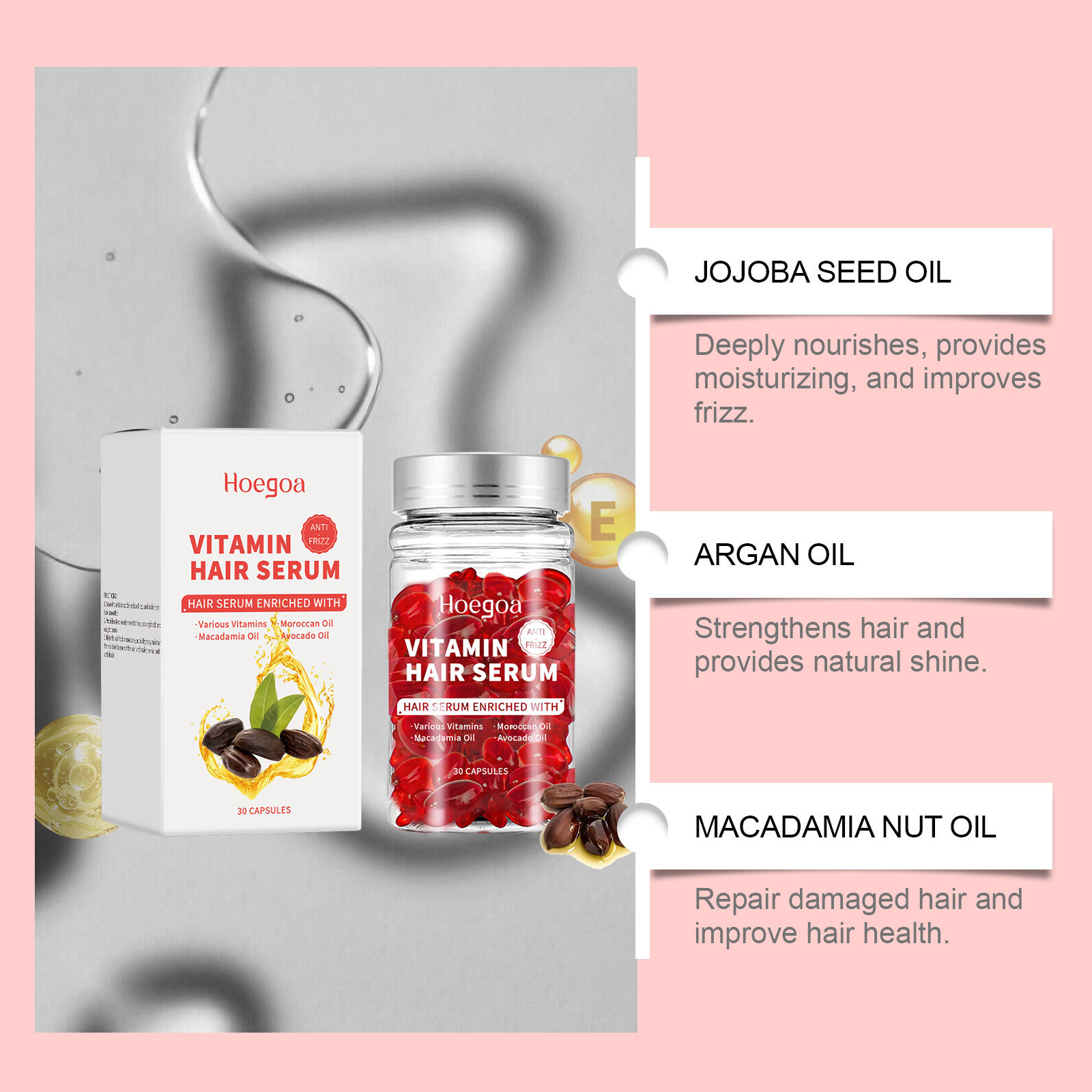 Cápsulas de suero para el cuid - Hair Care Products reseña y precio